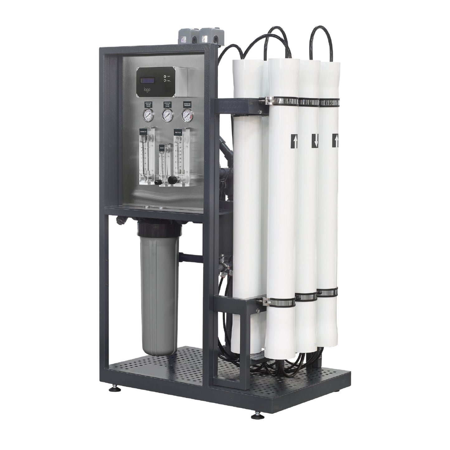 Lago Slim 6x4" Membrane Commercial RO System