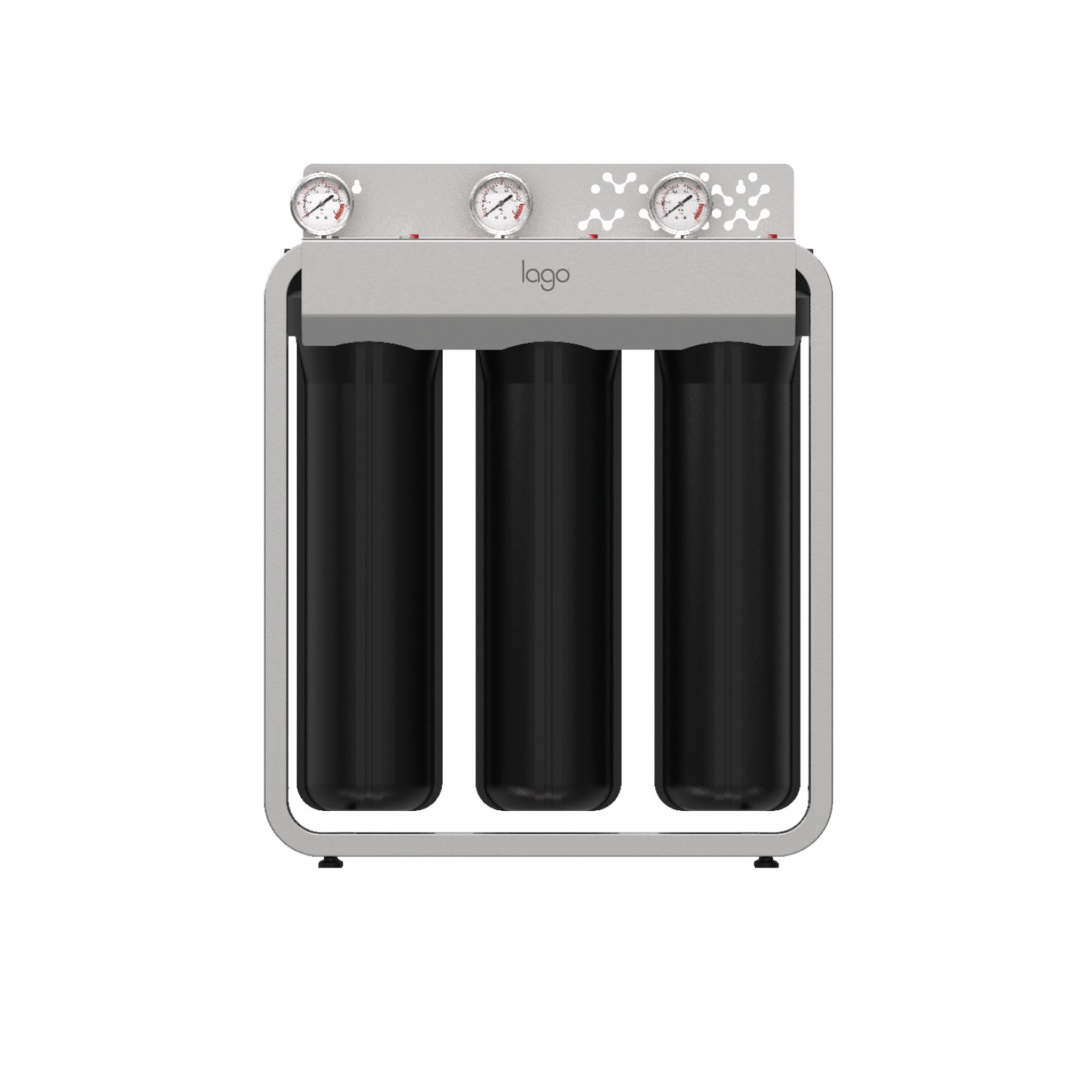 Lago 3-Stage Whole House Filtration System - 20" Multi-Purpose